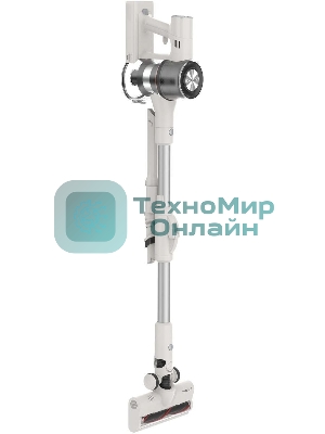 Пылесос вертикальный Vitek VT-CLS02WET бежевый, питание от аккумулятора, 180 Вт, уборка влажная/сухая, пылесборник 1 л