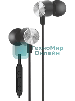 Проводные наушники Aksberry Y4 черный, внутриканальные, USB Type-C, встроенный микрофон