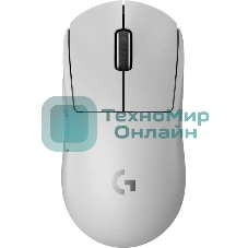 Мышь беспроводная Logitech G PRO X SUPERLIGHT 2 белый, 32000 dpi, радиоканал, USB, кнопки - 5