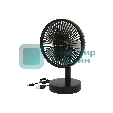 Вентилятор Neoclima RDF-600 черный, настольный, 6 Вт, 3 скорости, 14.4 см