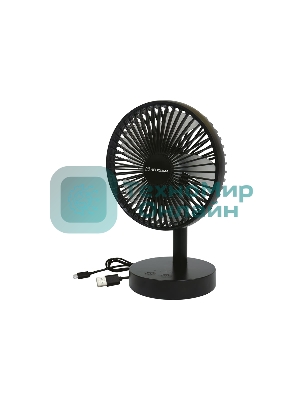 Вентилятор Neoclima RDF-600 черный, настольный, 6 Вт, 3 скорости, 14.4 см