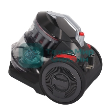 Пылесос Centek CT-2523 черный/красный, 420/2400 Вт, уборка сухая, пылесборник контейнер 3.5 л