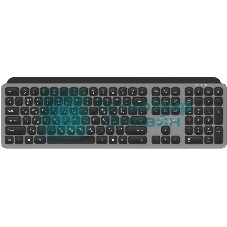 Клавиатура беспроводная Oklick K859W USB серый/черный (2002136)