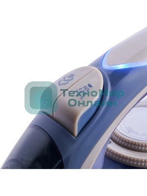 Утюг Hyundai H-SI02510 3200Вт темно-синий/розовое золото