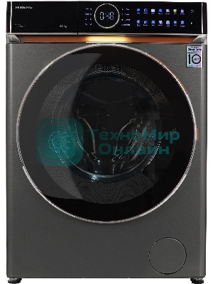 Стиральная машина HIBERG i-DDQ10 - 814 Sd Темно-серый загр. фронтальная макс.: 8 кг 1400 об/мин класс: А+++