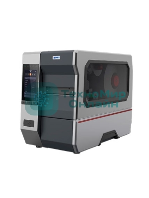 Принтер этикеток термотрансферный iDPRT iK4 Industrial 600 dpi, 152 мм/сек, USB, BlueTooth, Ethernet, RS232, USB Host, серый