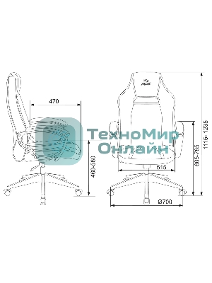Кресло Zombie Z3 черный/красный, экокожа, 120 кг, механизм качания