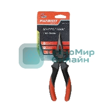 Длинногубцы PATRIOT LNP-160N трехкомпонентная рукоятка, 160 мм