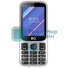 Мобильный телефон BQ 2820 Step XL+ белый/синий