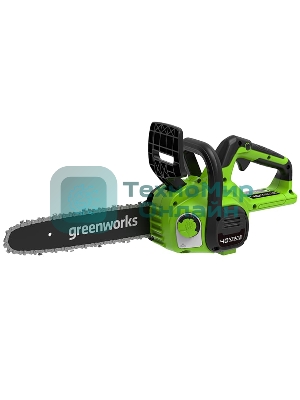Цепная пила аккумуляторная GreenWorks G40CS30IIK4, 40V, 30 см, с 1* АКБ 4А*ч и ЗУ (2007807UB)