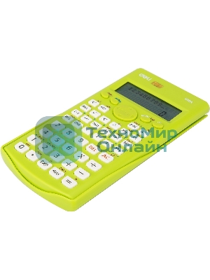 Калькулятор научный Deli E1710A/GRN зеленый 10+2-разр.