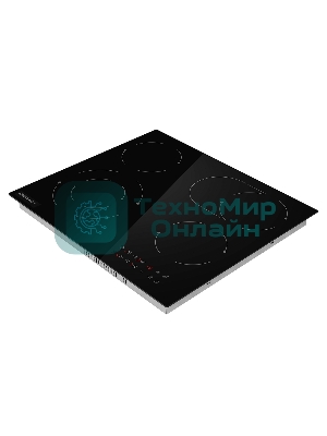 Электрическая варочная панель HOMSair HVС64SMDBK Hi-Light, независимая, черный