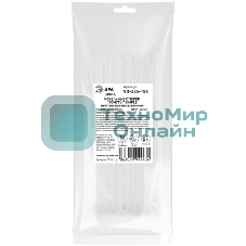Хомут кабельный ЭРА Simple 2.5х100 NO-224-186 белый (уп. 100 шт)