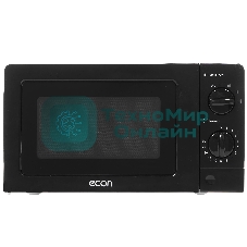 Микроволновая печь ECON ECO-2031M черный, 20 л, 700 Вт, переключатели - поворотный механизм