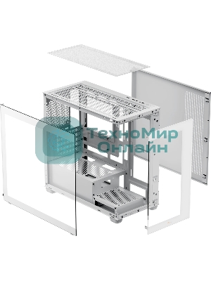 Корпус Ocypus Gamma C52 WH, Mini-Tower, белый