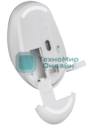 Мышь беспроводная Defender Auris MB-027 белый, 1600 dpi, радиоканал, USB, кнопки - 4