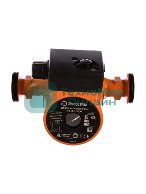 Циркуляционный насос Вихрь 68/7/1 ЦН-25-4 36/53/72 вт, напор 2/3/4 м, поток 50л/мин, мат чугун/алюминий, резьбанакорпусе G1