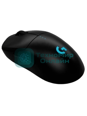 Мышь беспроводная Logitech G PRO 2 LIGHTSPEED черный, 32000 dpi, радиоканал, USB, кнопки - 8