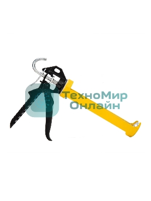 Пистолет для герметика Deli DL2370 Размер: 9 дюймов/230 мм. Сталь А3 + алюминий. Угол поворота 360.