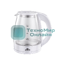 Чайник Добрыня DO-1254W белый, 1.8 л, 1.8кВт