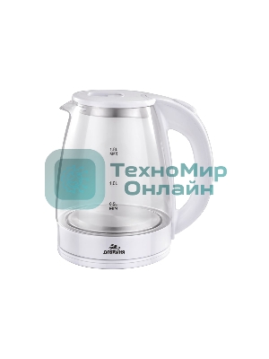 Чайник Добрыня DO-1254W белый, 1.8 л, 1.8кВт