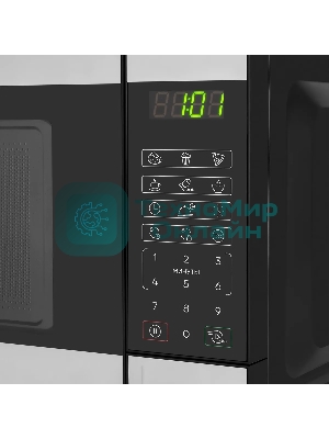 Микроволновая печь Vitek VT-MW0420 черный, 20 л, 700 Вт, переключатели - кнопки