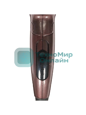 Фен ARESA AR-3214 коричневый/черный, 1250 Вт, компактный