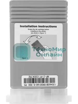 Картридж струйный G&G GG-PFI030M PFI-030M пурпурный (55мл) для Canon imagePROGRAF TA-20/30