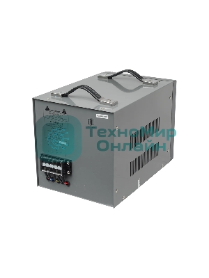 Стабилизатор напряжения Ресанта АСН-3000/1-Ц 63/6/5 Стабилизатор 220В±8%, Габариты 340х220х230, Вес 9 кг