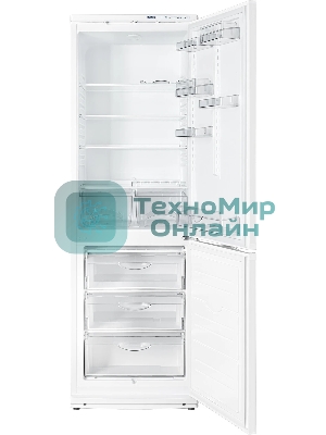 Холодильник Atlant ХМ-6021-031 белый двухкамерный 225/101л морозилка снизу