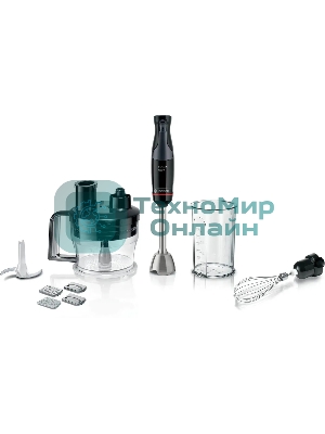 Блендер погружной Bosch MSM4B670 1000 Вт, черный