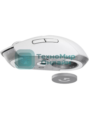 Мышь беспроводная Logitech G309 Lightspeed белый, 25600 dpi, радиоканал, Bluetooth, USB, кнопки - 6