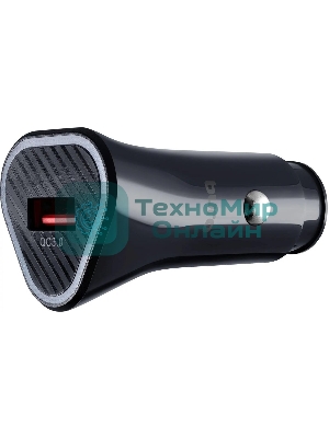 Автомобильное зарядное устройство Buro BUCL1 3A QC черный