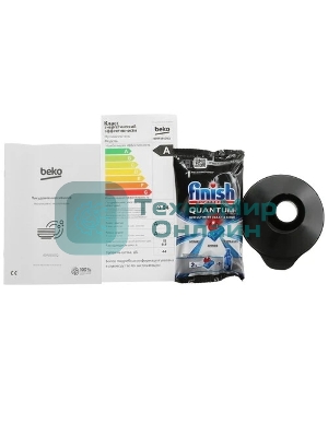 Встраиваемая посудомоечная машина Beko BDIN16520Q, белый, 59.8 см, 15 компл., 44 дБ, класс A