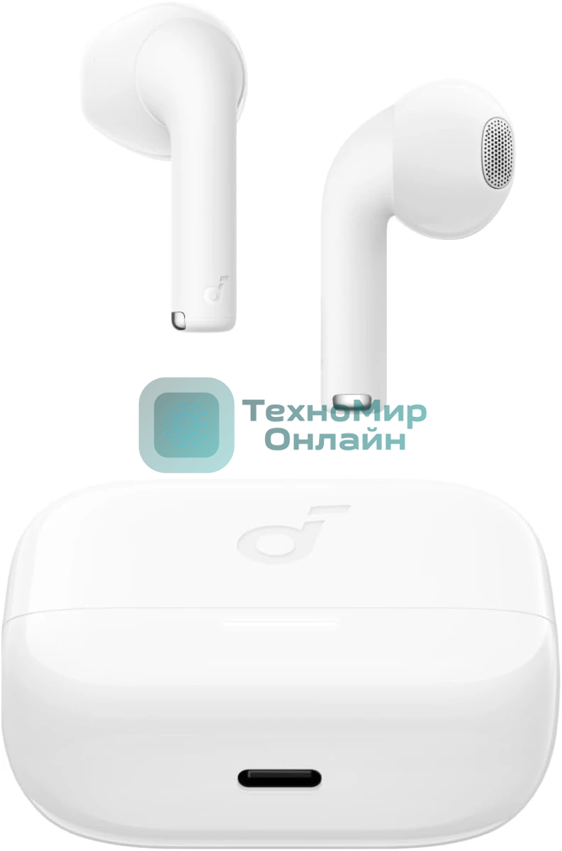 Наушники TWS Soundcore K20i белый, вкладыши, Bluetooth, до 6 ч