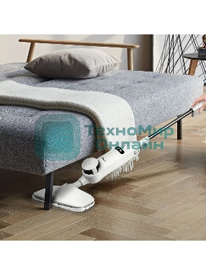 Паровая швабра KITFORT KT-1015 белый, 1300 Вт