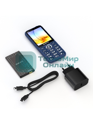 Мобильный телефон Maxvi K15c синий