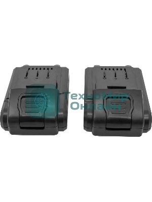 Дрель-шуруповерт Ресанта ДА-20-2ЛК, 20 В, 2 Ач, 55 Нм, щеточный