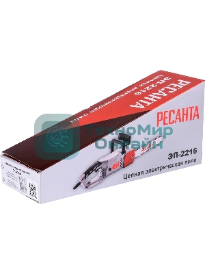 Электрическая цепная пила Ресанта ЭП-2216 2200Вт дл.шины:16
