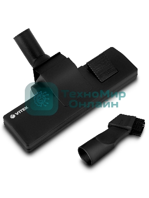 Пылесос Vitek VT-1894 оранжевый, питание от сети, 400 Вт, уборка сухая, пылесборник 2.5 л