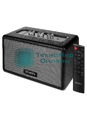 Аудиосистема SVEN HA-950, черный, МДФ, эко-кожа (60 Вт, Bluetooth, USB, Micro SD, пульт)