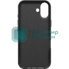 Чехол (клип-кейс) BoraSCO для Apple iPhone 16 Plus Microfiber Case черный (73687)