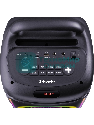 Портативная акустика Defender Boomer 75 75Вт, BT/FM/USB/TF/AUX/straps