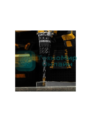 Сверло спиральное по металлу Denzel 11 x 142мм, Р6М5, Golden Tip, многогранная заточка