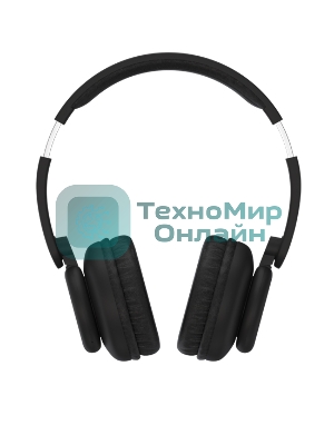 Беспроводные наушники Maxvi MHF-200BT черный, полноразмерные, Bluetooth, встроенный микрофон, до 15 ч