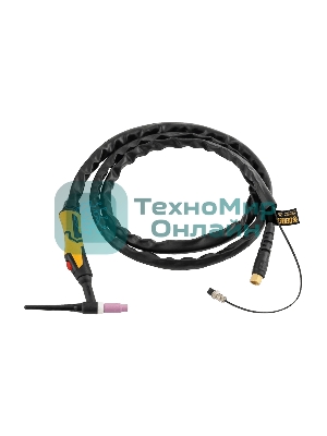 Горелка сварочная Denzel TIG WP26, разъем 2 пина, 3 метра