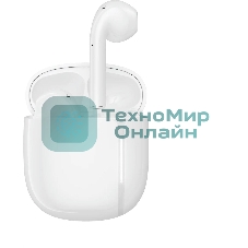 Наушники TWS Aksberry G21 Light Line белый, вкладыши, Bluetooth, до 4 ч
