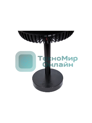 Вентилятор Neoclima RDF-600 черный, настольный, 6 Вт, 3 скорости, 14.4 см