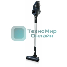 Пылесос вертикальный Bosch Unlimited BCS611P4A POWER FOR ALL 18V синий/черный, питание от аккумулятора, 18 Вт, уборка сухая, пылесборник 0.3 л