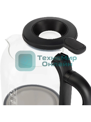 Чайник электрический Polaris PWK1753CGL черный Чайник стекло